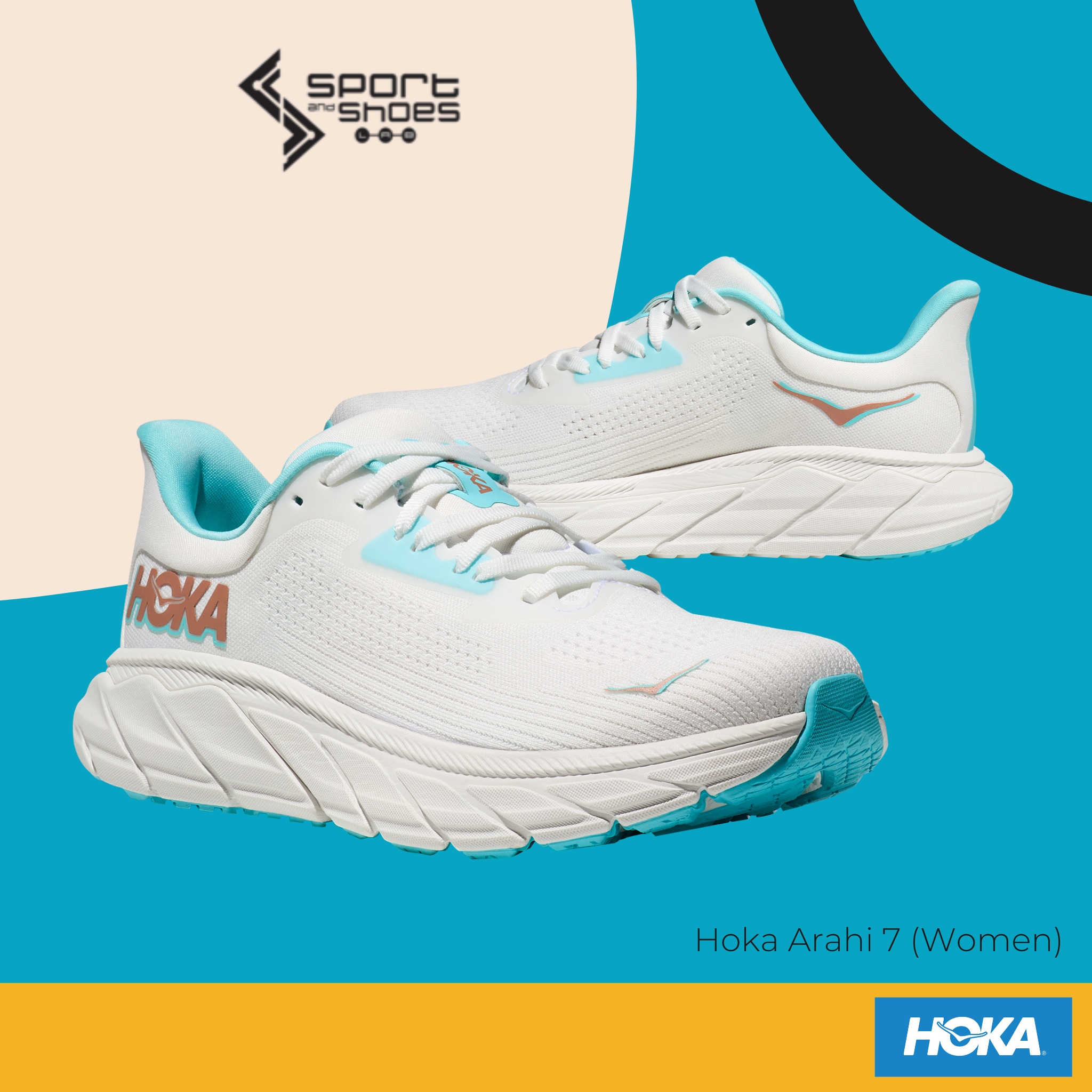 Hoka Arahi7 WIDE (W) (1147890-FTRS)